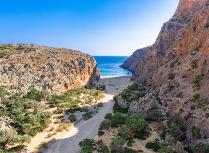 Tours in Crete - Land Rover Safari to Agiofaraggo Gorge and South Crete with Professional Driver and Lunch 
